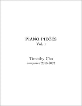 Piano Pieces piano sheet music cover